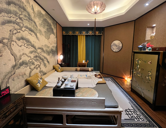 北京西城足疗减压会所环境展示（二）一种真挚的艺术生活态度